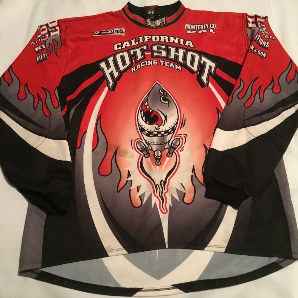 California Hot Shot Racing Team Motocross Jersey Used